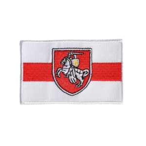 20220629_161652.png Нашыўка з бела-чырвона-белым сцягам і гербам «Пагоня» (белы кант)