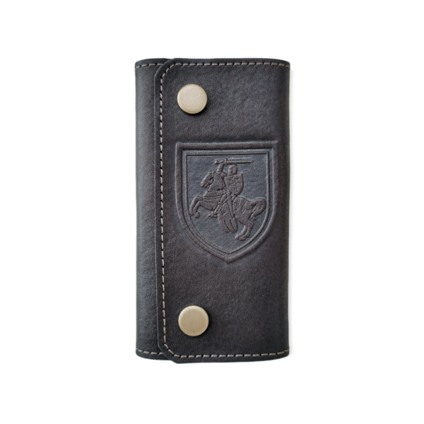 Ключніца скураная з цісненнем герба «Пагоня»