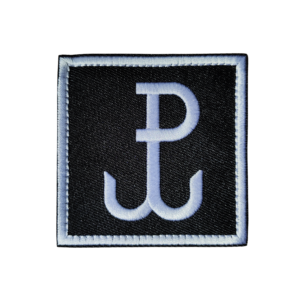 21549859.png Нашыўка вышытая квадратная з эмблемай Варшаўскага паўстання