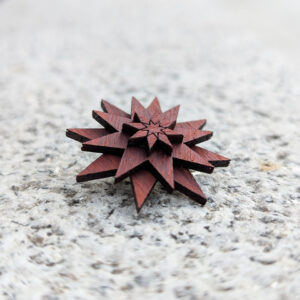 25240836.jpg Брошка драўляная «Зорачка»