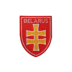 35752245.png Нашыўка вышытая з крыжом і надпісам BELARUS