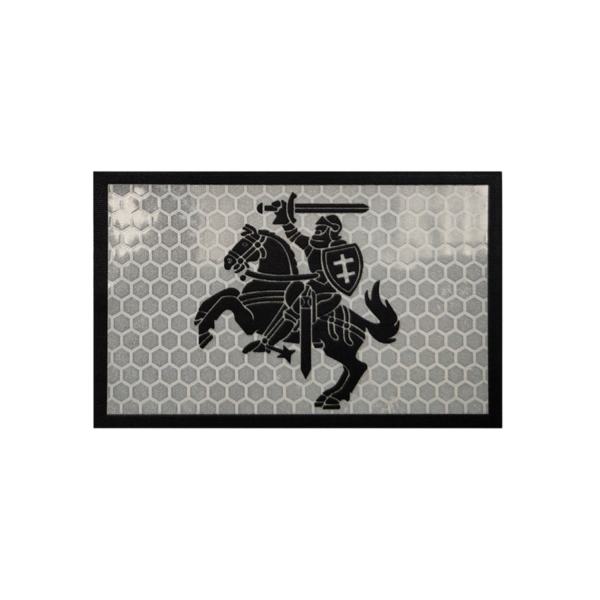 Нашыўка святлоадбівальная з гербам «Віціс» з «ліпучкай» (велкра)