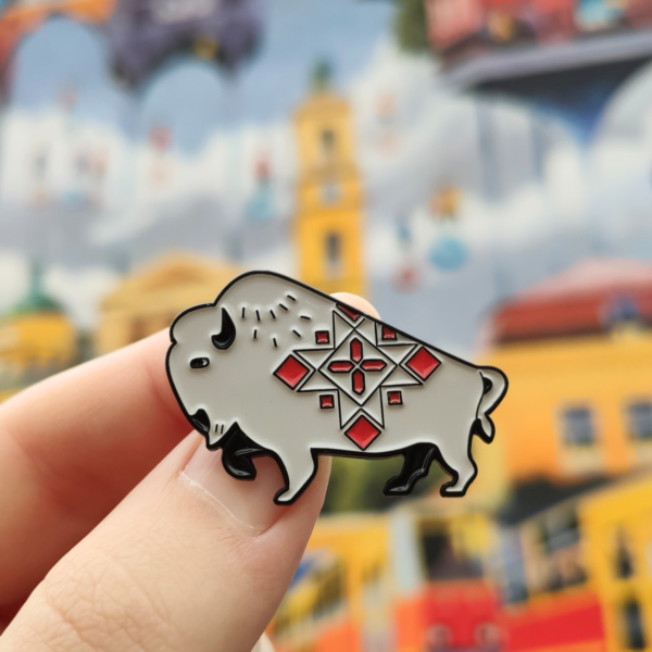 Брошка-пін «Зубрык»