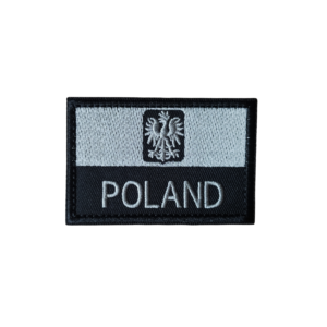 52678518.png Нашыўка вышытая з гербам і сцягам Польшчы і надпісам POLAND тактычная