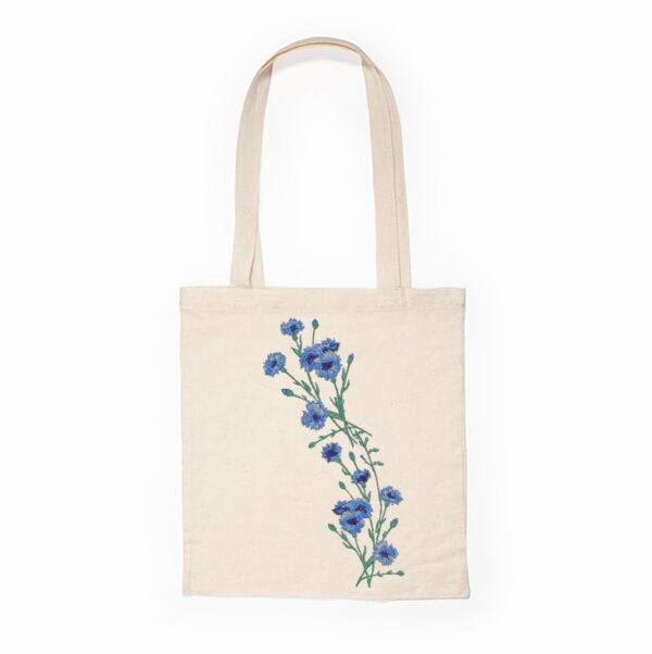 Торба тэкстыльная вышытая «Валошкі»