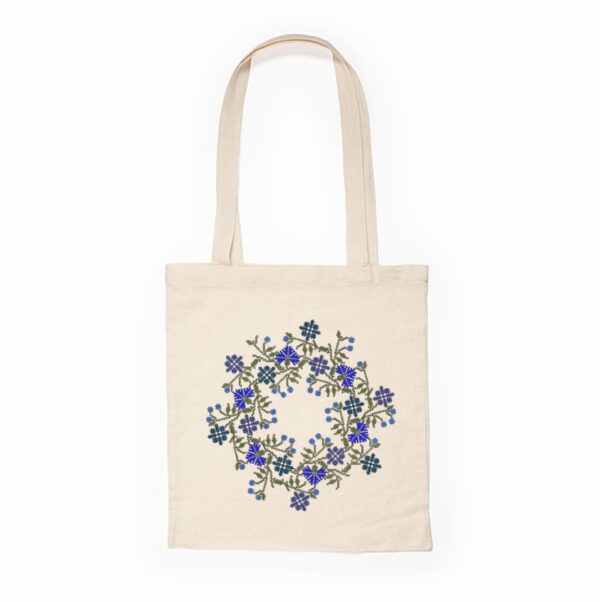 Торба тэкстыльная вышытая «Вянок»