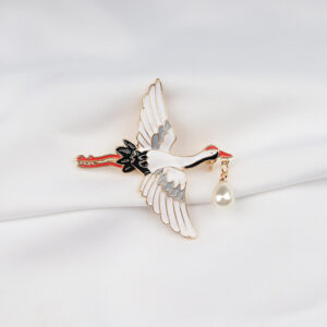 78375849.jpg Брошка металічная «Бусел» (крылы па баках)