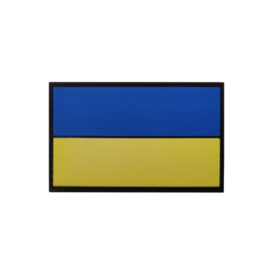 Нашыўка PVC са сцягам Украіны