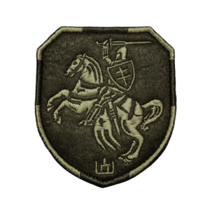 Нашыўка вышытая з гербам «Пагоня» і «Калюмнамі» (тактычная)